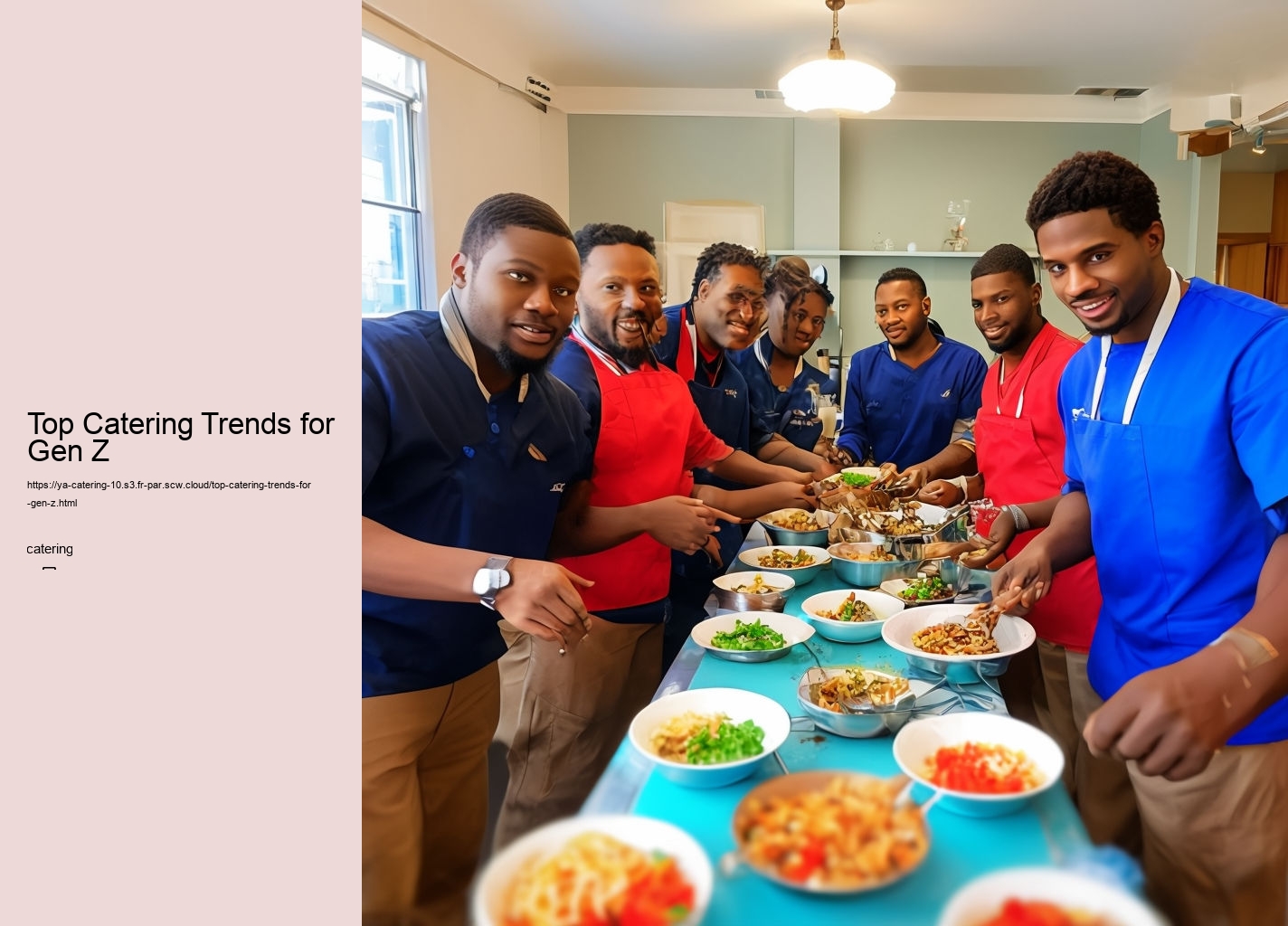 Top Catering Trends for Gen Z